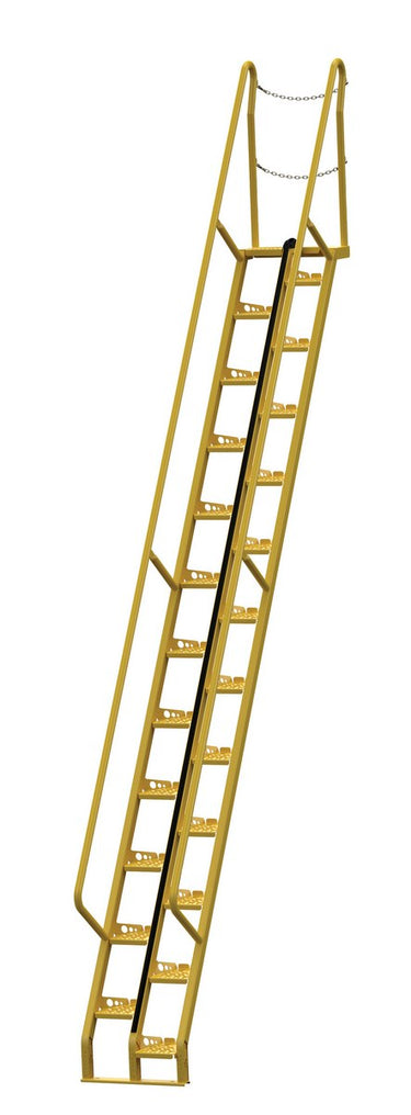 56 Degree Alternating Tread Stair w/ 24 Steps